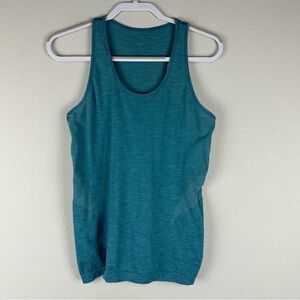 Sweaty Betty Blue Seamless Racerback Athletic Athleisure Tank Top Size Large 12